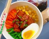 Foto langkah ke 4 dari resep Poke bowl.