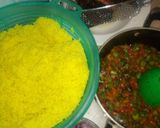 A picture of step 2 of Oven baked fried rice.
