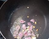รูปขั้นตอนการทำที่ 2 ของ ข้าวผัดเนื้อ