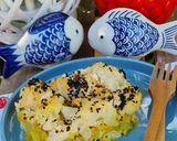 Vöröslencsés rakott karfiol (vegán) recept fázis 6 fotója