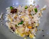 A picture of step 4 of Paneer Vegetable Biryani with Saffron Milk.