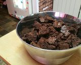 A picture of step 10 of Josiah's Magic Chocolate Coconut Rum Balls.