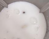 A picture of step 2 of Gulkand milkshake.