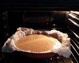 A picture of step 3 of AMIEs CHOCOLATE Coconut Cake.