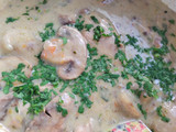 Pollo al champiñón con arroz integral 🍄🍗