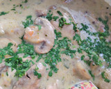 Foto del paso 5 de la receta: Pollo al champiñón con arroz integral 🍄🍗