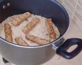 A picture of step 3 of Seekh kabab pulao |kokabncookpad (Eid special).