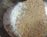 A picture of step 1 of Rawbanana,peanut crispies.