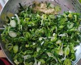 Foto del paso 1 de la receta: Salsa para pasta de puerro y verdeo