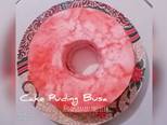 Cake puding busa / cake putri salju langkah memasak 11 foto