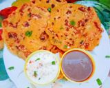 A picture of step 5 of Tasty healthy nutritious Sattu powder high protein Chilla.