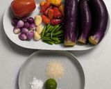 Foto langkah ke 1 dari resep Sambel Terong Kukus.