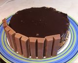 Kit-Kat és Oreo-s torta🎂🍫 recept fázis 9 fotója