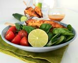 Une image de l'étape 4 de Poulet satay et sa sauce.