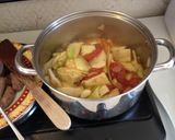 A picture of step 3 of Fennel and Sausage Stew.