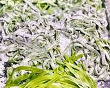 Spinach Fettuccini and Spinach Noodles recipe step 2 photo