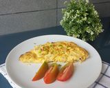 Foto langkah ke 4 dari resep Omelette Keju.