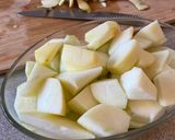A picture of step 2 of Pain de Genes - Apple & Almond Cake.