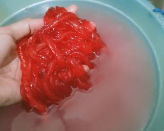 1.Cendol tepung kanji - Step 7