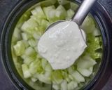 A picture of step 2 of Cucumber Raita.