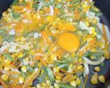 Foto langkah ke 4 dari resep Orak Arik Sayur Telur.
