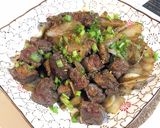 A picture of step 4 of Beef short ribs with Imari sauce.