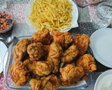 صورة لخطوة 4 من وصفة 🍗🍟 دجاج بروستد 🍗🍟