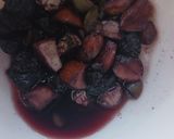A picture of step 3 of Red Wine Cake.