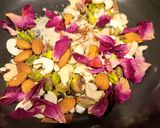 A picture of step 1 of Thandai Masala Powder.