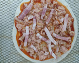 Foto del paso 1 de la receta: Pizza con base de tortita de trigo en freidora de aire