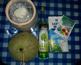 Foto langkah ke 1 dari resep Es Jeli Melon.