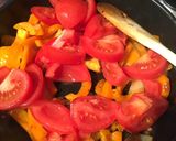 Une image de l'étape 3 de Sauce poivrons tomates.