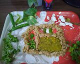 A picture of step 1 of Daal churma home.