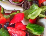Foto del paso 3 de la receta Coca de verdures cruixent 💛❤️💛❤️💛❤️💛❤️💛