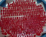 Foto langkah ke 2 dari resep Permen Jelly / Jelly Candy.