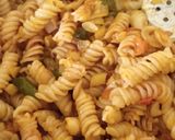 A picture of step 3 of Italian Indian Pasta.