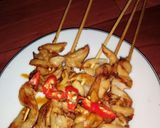 Foto langkah ke 6 dari resep Sate Jamur.