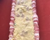 Baconos csirkemell őzgerinc formában, sült krumplival recept fázis 6 fotója