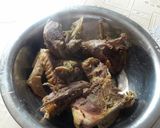 A picture of step 2 of Arroz con Pato a la Chiclayana.