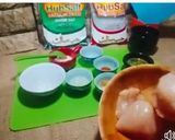 A picture of step 1 of Green_Cream_Tikka_boti.
