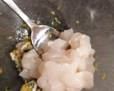 Une image de l'étape 5 de Tartare d'huîtres et Coquilles st Jacques a la Grenade.