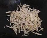 茭白筍炒肉絲的食譜步驟3照片