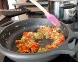 A picture of step 5 of Cuban-Style Picadillo.