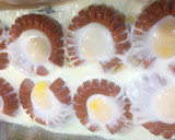 Foto del paso 5 de la receta: Girasoles de Frankfurt y Huevos