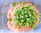 รูปขั้นตอนการทำที่ 2 ของ ทอดมันเขียวหวานไก่