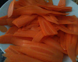 Foto del paso 1 de la receta: Chips de zanahoria