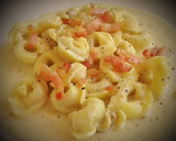 Foto del paso 8 de la receta: Tortellini con crema de parmesano