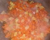Foto del passaggio 1 della ricetta Risotto alla zucca con pancetta