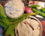 A picture of step 1 of Quesadillas de Huitlacoche with Ricotta.