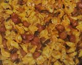 A picture of step 3 of Meat Tortellini with Chorizo and Sausage in Tomato Sauce.